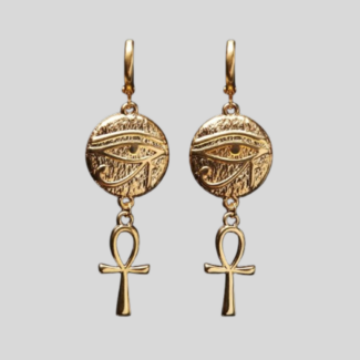 Pandora Flower Stem Earrings